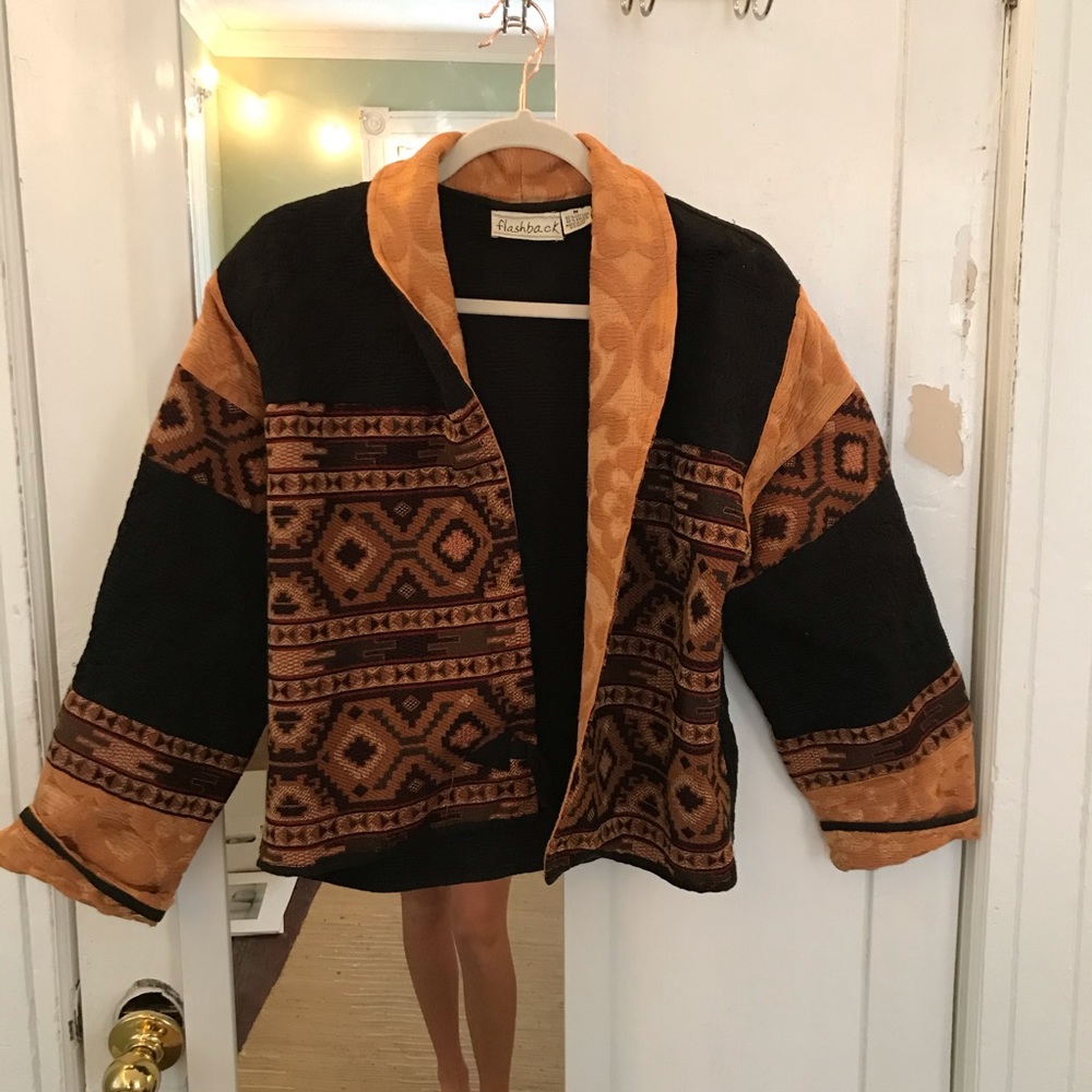 Vintage patterned jacket